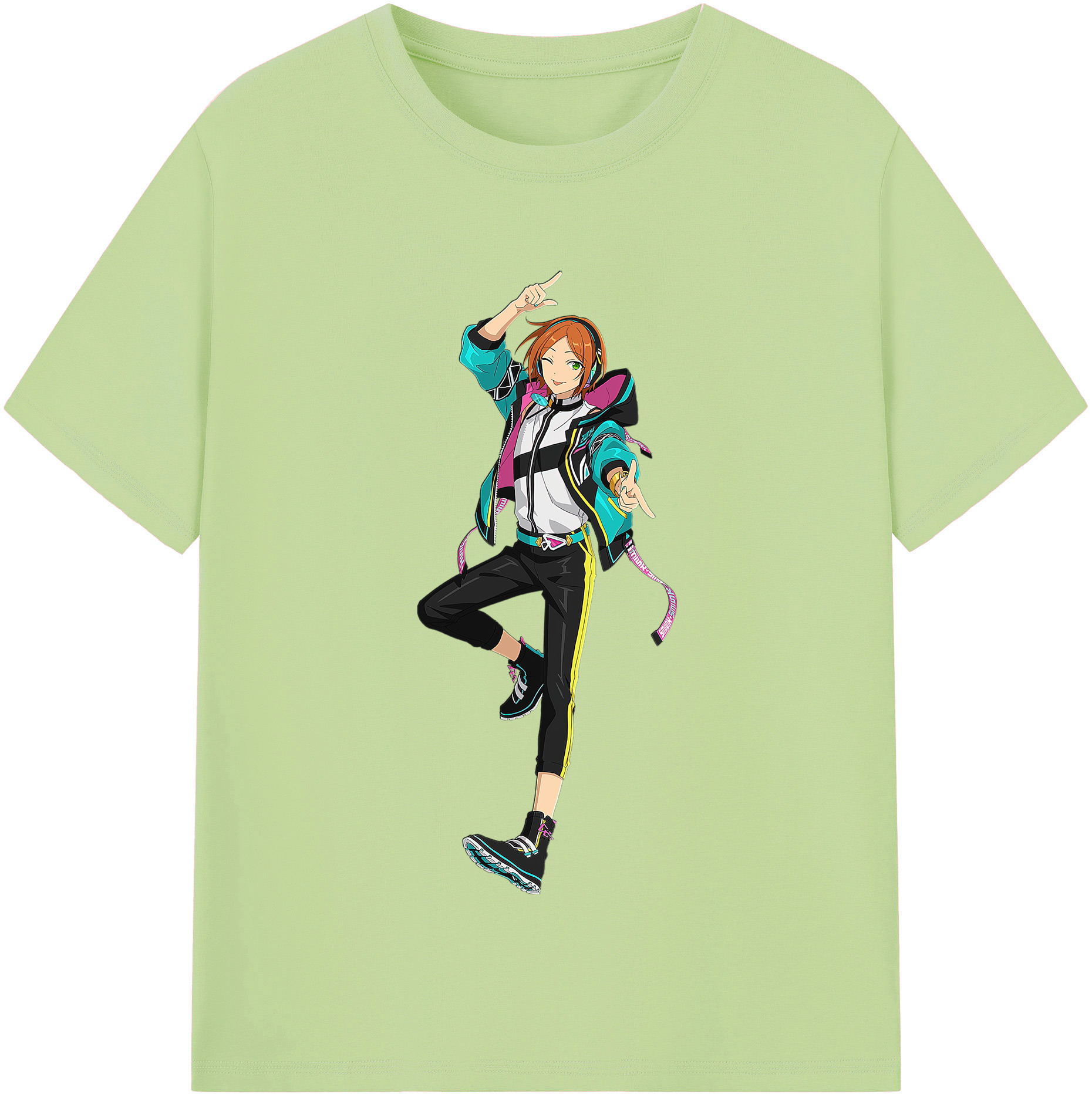 （画像用） あんさんぶるスターズ! Ensemble Stars 綿100％半袖Tシャツ（フロントプリント）